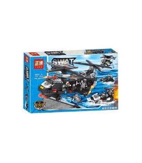 لگو 719 قطعه طرح هلیکوپتر پلیس ZHBO کد: ZB357 | ZHBO |5591022303034