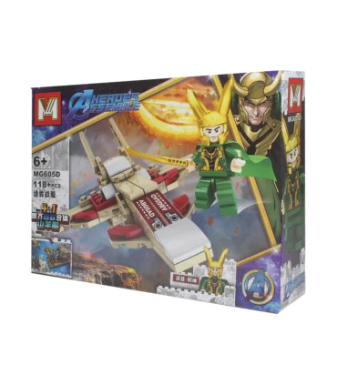 لگو 118 قطعه لوکی M کد: MG605D | M |5591022302094