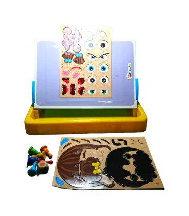 بازی فکری جورچین آهنربایی شکلک ها پازل پازل | پازل پازل |5591022301728