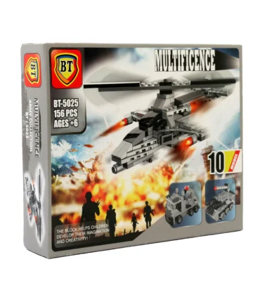 لگو 156 قطعه ارتشی 10 مدل BT کد: 5025 | BT |5591022301644
