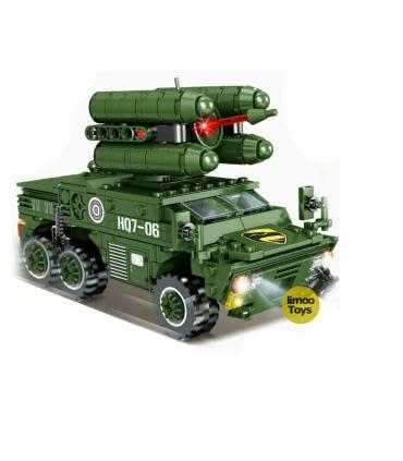 لگو 450 قطعه طرح خودرو موشک زن KAZI کد: KY84075 |  |5591022301962