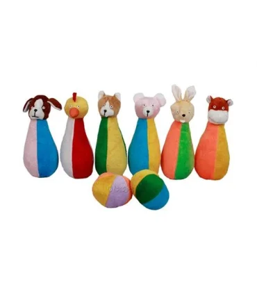 بولینگ پارچه ای حیوانات | |9789651126147