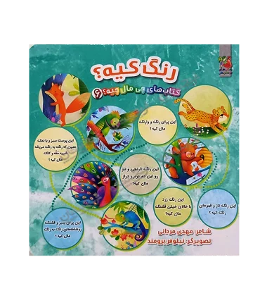 کتاب های چی مال چیه 6 (رنگ کیه؟) | سایه گستر |9786223010217