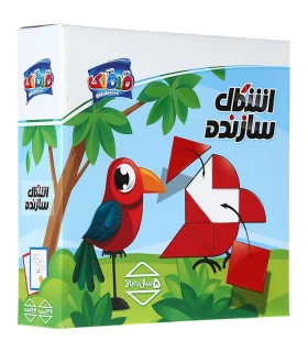 بازی فکری اشکال سازنده 93 قطعه آهنربایی IQ MAGI کینگ مگی | قلقلک |5591022301739