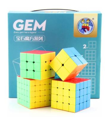 بازی فکری مجموعه روبیک 4 عددی GEM کد: 7214A-1 | |6923039172149