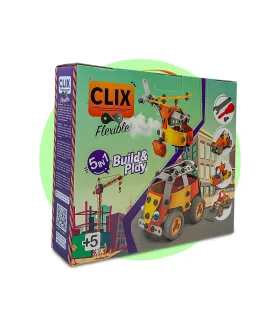 کلیکس وسایل نقلیه 5 مدلی 148 قطعه | کلیکس |5591022301196