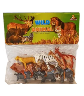 باغ وحش 9 حیوانات وحشی NIKI TOYS کد: 110-9 | NIKI TOYS |55001698