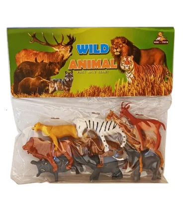 باغ وحش 9 حیوانات وحشی NIKI TOYS کد: 110-9 | NIKI TOYS |55001698