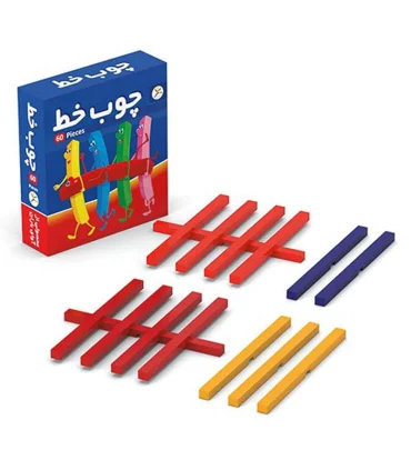 میله شمارش چوبی رنگی مونتسوری MU WAN | |55000640