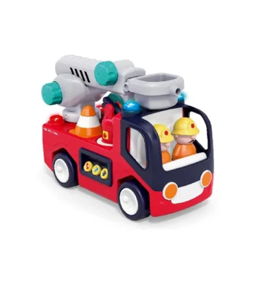 جرثقیل آتش نشانی موزیکال هالی تویز کد: E9998 | هالی تویز |5591022302590