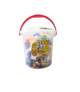 لگو 208 قطعه سطلی لی لی تویز | لی لی تویز |5591022296466