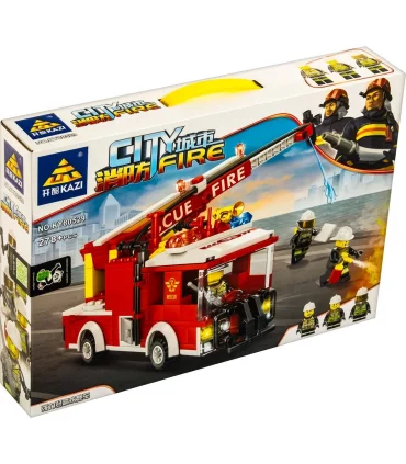 لگو 298 قطعه طرح جرثقیل آتش نشان KAZI کد: KY80529 | KAZI |55001500