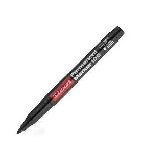 ماژیک غیر وایت برد باریک نوک گرد مشکی لاکچر کد: 3411 | لاکچر |8901069186013