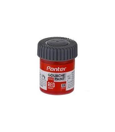 گواش تکی قرمز 318 پنتر کد: GP-711 | پنتر |6266680001117
