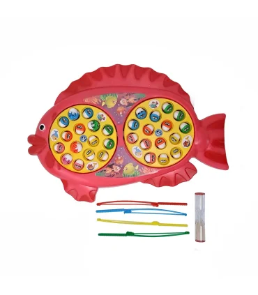 ماهیگیری باتری خور دوقلو طرح ماهی | |5591022302218