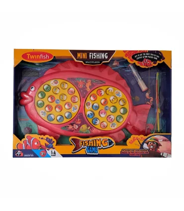 ماهیگیری باتری خور دوقلو طرح ماهی | |5591022302218