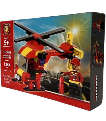 لگو آتش نشانی 138 قطعه BT کد: BT-3013 | BT |