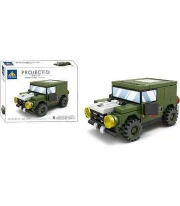 لگو 63 قطعه طرح جیپ KAZI کد: (6) KY6133 | KAZI |55001919