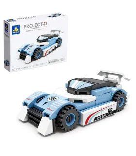 لگو 60 قطعه طرح ماشین مسابقه جی تی KAZI کد: (7) KY6134 | KAZI |55001928