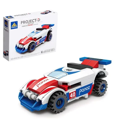 لگو 49 قطعه طرح ماشین مسابقه KAZI کد: (6) KY6134 | KAZI |55001927