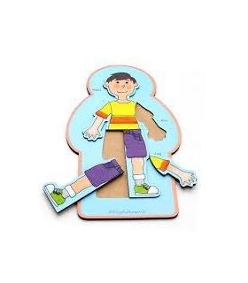 پازل چوبی بدن |  |5591022297789