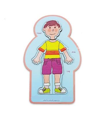 پازل چوبی بدن |  |5591022297789