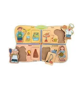 پازل چوبی مشاغل 4 | |5591022302776