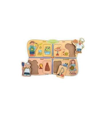 پازل چوبی مشاغل 4 |  |5591022302776