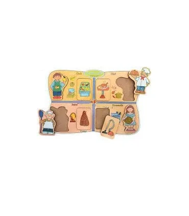 پازل چوبی مشاغل 4 | |5591022302776