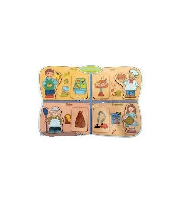 پازل چوبی مشاغل 4 | |5591022302776