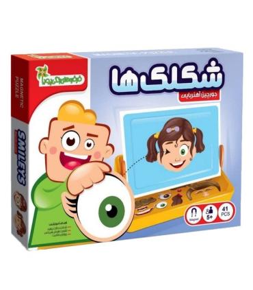 جورچین آهنربایی شکلک ها (فرفره های رنگی پویا) | |55002033