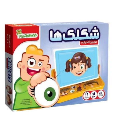 جورچین آهنربایی شکلک ها (فرفره های رنگی پویا) | |55002033