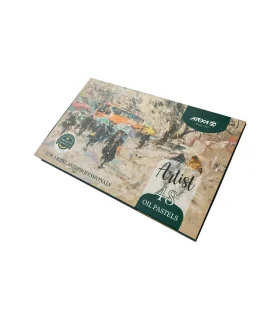 پاستل 48 رنگ جعبه مقوایی آرتیست آریا کد: 2604 | آریا |6260297126041