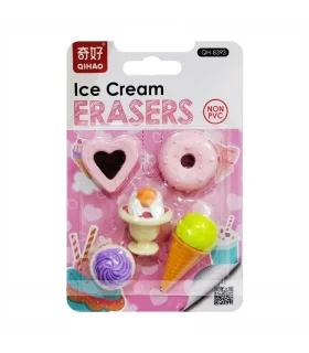 پاکن فانتزی 5 عددی طرح کیک و بستنی کد: QH-8344 | |6971123983447