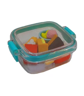 پاکن فانتزی جعبه طلقی ظرف چاشت کد: YZ1201 | |6949029910928