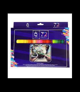 مداد رنگی 72 رنگ جعبه مقوایی ام کیو کد: MQ-00072G | MQ |8702535254492