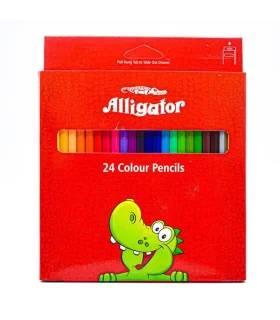 مداد رنگی 24 رنگ جعبه مقوایی سوسمار کد: 32634155 | سوسمار |6260000246936