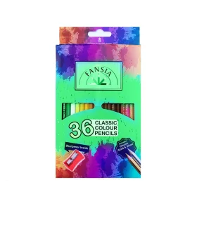 مداد رنگی 36 رنگ جعبه مقوایی فانسیا | فانسیا |55001856
