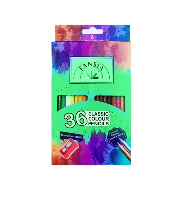 مداد رنگی 36 رنگ جعبه مقوایی فانسیا | فانسیا |55001856