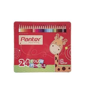 مداد رنگی 24 رنگ جعبه فلزی پنتر کد: MCP 103-24 | پنتر |6266680000516