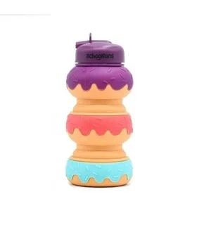 قمقمه سیلیکونی 550 میل اسموتی بستنی اسکول فنس کد: FA9303 | اسکول فنس |4545184893032