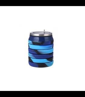 قمقمه سیلیکونی 480 میل تاشو اسکول فنس آبی کد: FA9309-1 | اسکول فنس |55002269