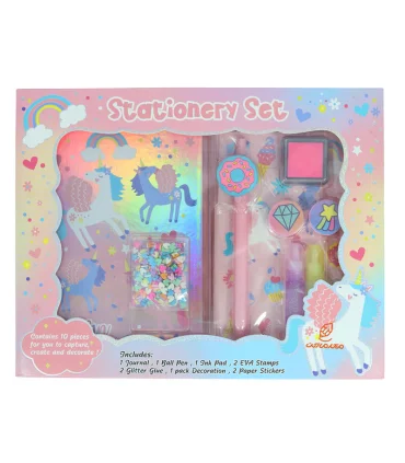 ست لوازم التحریر و دفترچه طرح یونی کورن کد: U2049 | |55000214