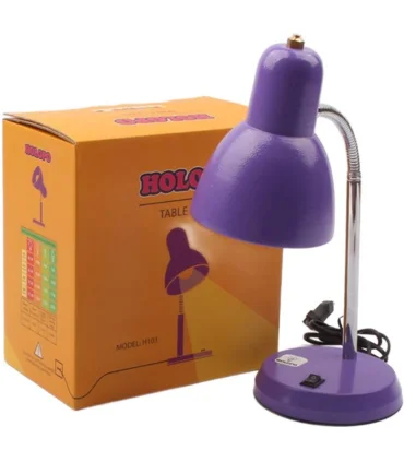 چراغ مطالعه فلزی رومیزی HOLOPO (بنفش) | |55001846