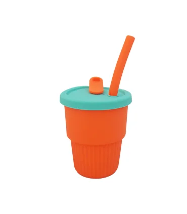 لیوان سیلیکونی 250 میل نی دار نارنجی آرچر | آرچر |55000513