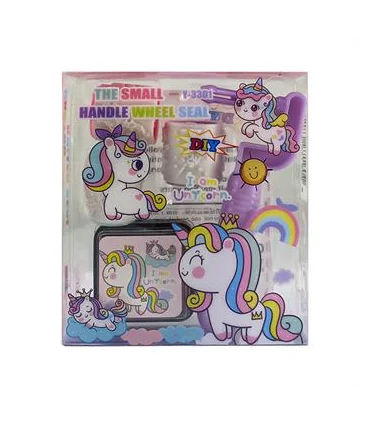 ست مهر غلطکی طرح یونی کورن کد: Y-3301 | |8809179671194