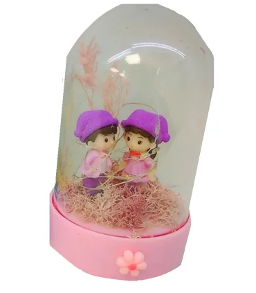 دختر و پسر داخل حباب چراغ دار کد: 3343 | |5591022302029