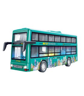 اتوبوس دو طبقه فلزی سبز کد: 7734