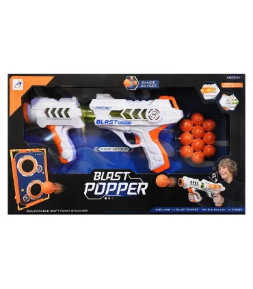 تفنگ توپ ابری باتری خور با سیبل کد: AX1032B | |5591022302050