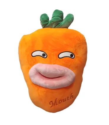 عروسک پولیشی هویج لب پروتزی کوچک کد: 202023-60 | |55002529